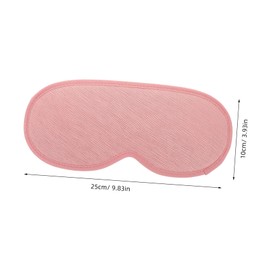 Outanaya Sleep Eye Mask Adjustable Blackout Shade for Men Women Soft Memory Eye Cover with Nose Wing Design for Travel Sunbathing Light Blocking