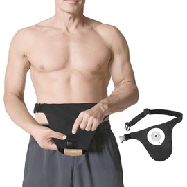 HJKEMI Ostomy Belts for Men and Women Adjustable Stealth Belt for Ostomy Bag Men Women Breathable Ostomy Colostomy Bag covers for Women Colostomy Supplies