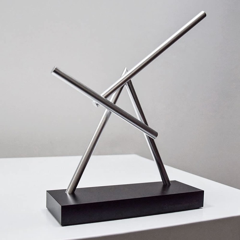 Mikamax The Swinging Sticks - Kinetic Sculpture - Desktop Sized
