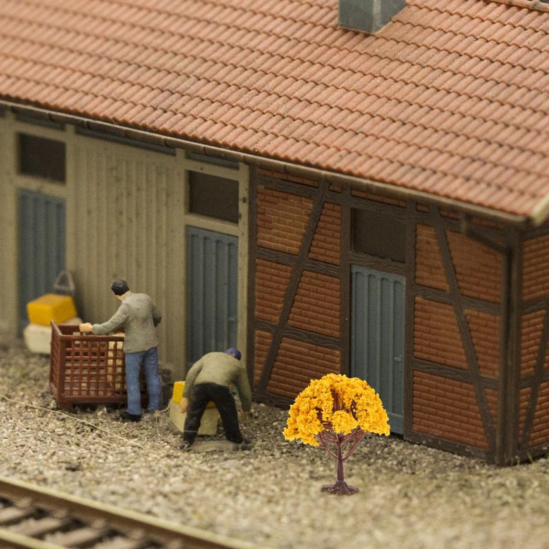 UPKOCH 50pcs Model Trees Base Plastic Holders for Artificial Trees