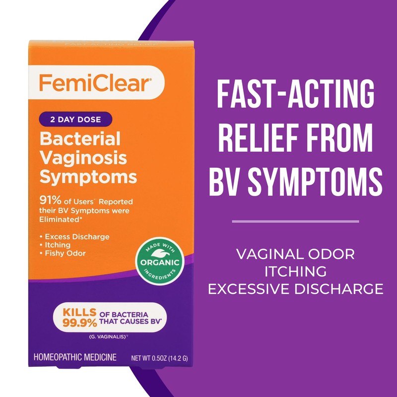 FemiClear BV Symptoms - Vaginal Ointment for Fishy Odor, Excess