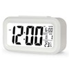 Alarm Clock, LED Digital Alarm, Clock, Calendar, Temperature & Humidity