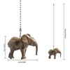 Dotlite Elephants Ceiling Fan Pull Chain,12in Safari Animal Fan String