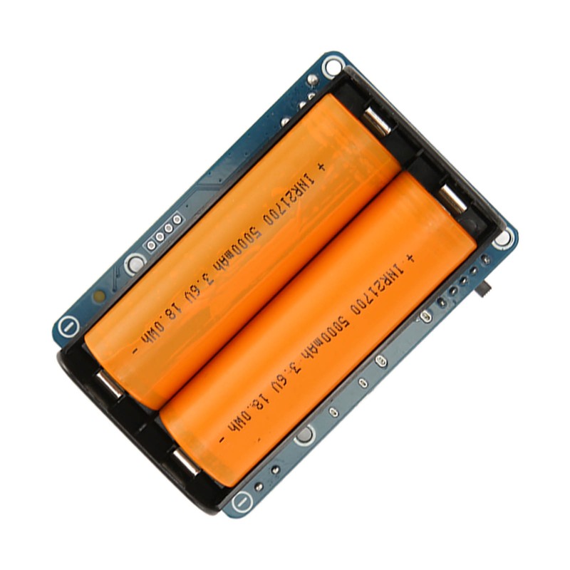 Power Supply UPS Module 5V Output Micro USB 21700/5000mAh I2C