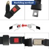4 Set Seat Belt 2 Point Adjustable Retractable Car Single