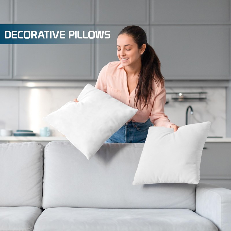 Utopia Bedding Utopia Bedding Throw Pillows (Set of 24, White),