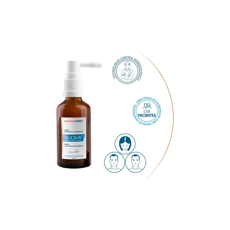 Ducray Neoptide Expert Sérum Anticaída Y Crecimiento