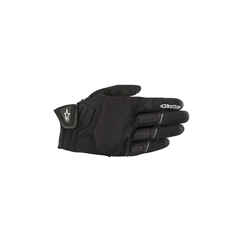 Alpinestars Atom Protective Motorcycle Gloves - Short Leather Gloves for