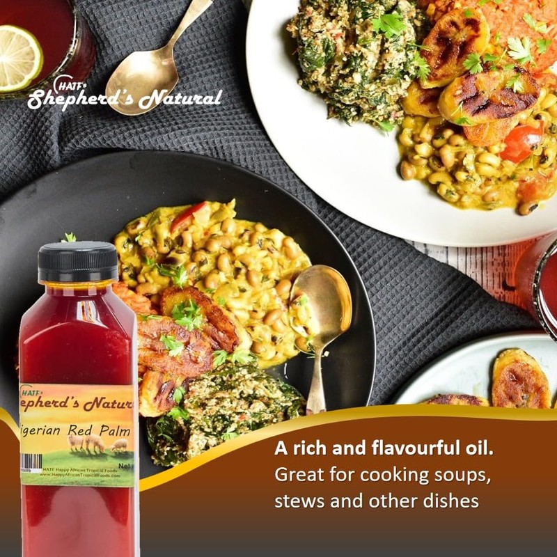 HATF's Shepherd's Natural Red Palm Oil 2 Liters / 67.628