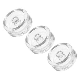 Generic 3pcs Glass Weights for Fermenting Replacement Lids for Wide Mouth Jars Reusable Fermentation Weights for Pickling Food Preserving
