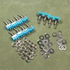 KILIGEN 12pcs SPST 6A/125VAC, 3A/250VAC Mini Toggle Switch Miniature On/Off