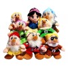 Snow White and the Seven Dwarfs 8" Plush Toy Set Complete 8-Character Collection