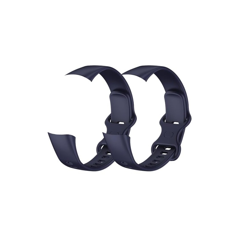 Excelpeakia Fitness Tracker Replacement Rubber Bands (Blue)