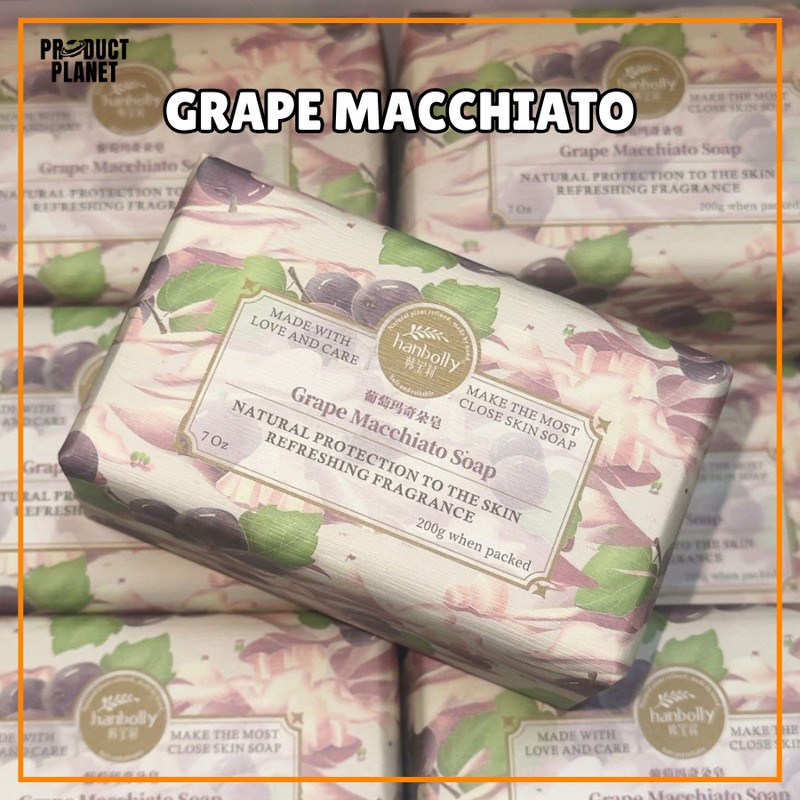 200G HANDBOLLY Pure Plant Oil SkinCare Soap Body Soap Hand