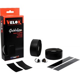 VELOX G303K02 CLASSIC GRIP Faux Leather Bar Tape, Black