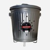 Behrens 7.5 Gallon Galvanized Steel Outdoor Compost Refuse Can