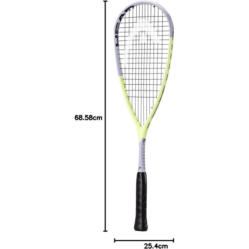 HEAD Extreme - Raqueta de squash, pre-encordada