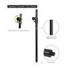 Sound Town 2-Pack Adjustable Height Subwoofer/Speaker Poles (35"-54") with M20
