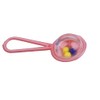 Party Favors Plus 144 Mini Plastic Pink Rattles with Beads