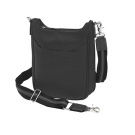 Gun Tote'n Mamas Crossbody Purse, Washable USA Cowhide-Black