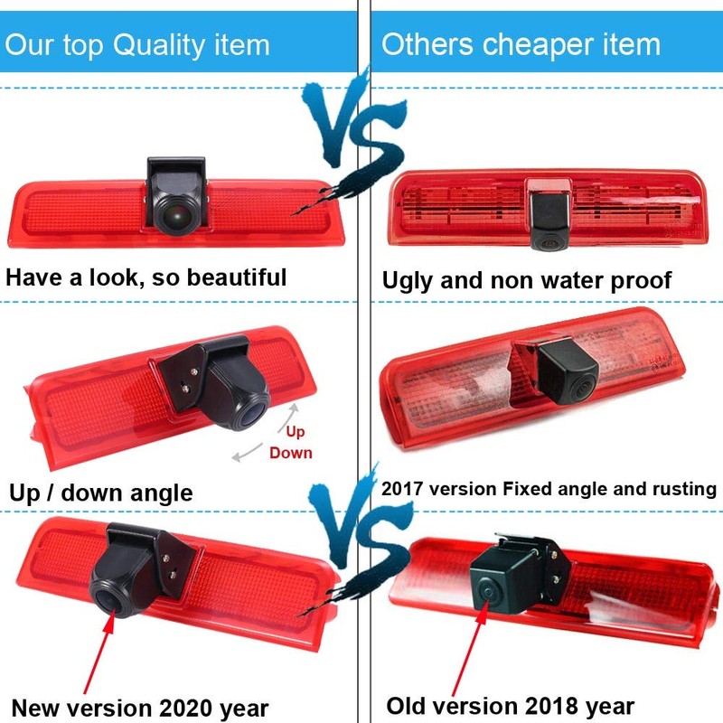 Car Third Roof Top Mount Brake Light Lamp Reverse Rear