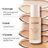 UCANBE Base de maquillaje y corrector 2 en 1, cobertura