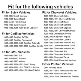 Radiator Cap Replacement Fit For 1985-2002 GM Chevy Buick GMC Pontiac Vehicles, Replace 10409635 RC27 Engine Radiator Tank Cap