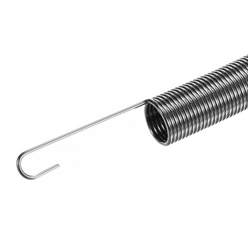 Sourcingmap 0.9mm Wire Diax10mm ODx120mm Length Spring Steel Tension Spring