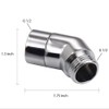 Handheld Shower Head Elbow Adapter G1/2" Conversion Joint Shower Connector
