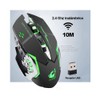 E T EASYTAO Gaming Mouse Inalámbrico Recargable Ratón Óptico 6