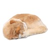 Fur Cat Figurine Simulation Cute Decorative Plush Cat Statue Toy