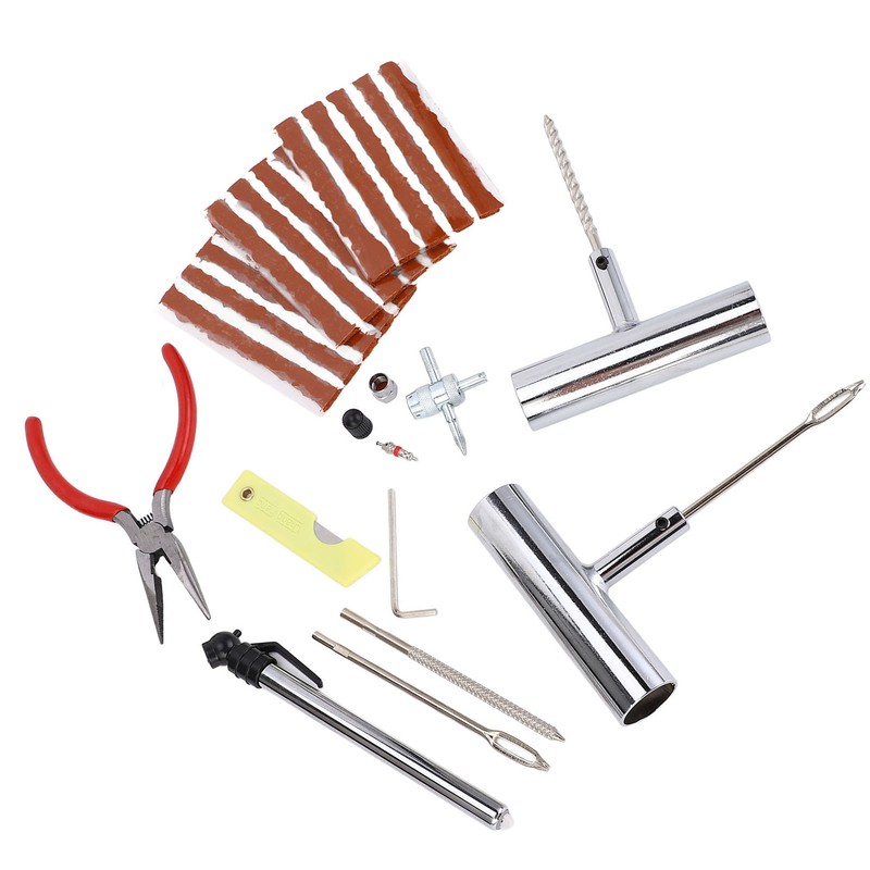Tire Repair Kit Heavy Duty Tire Plug Kit Universal Tire