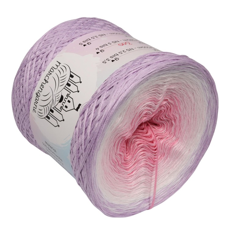 Gradient Yarn Fairy Dust 4 or 3 Thread Bobbel Wool