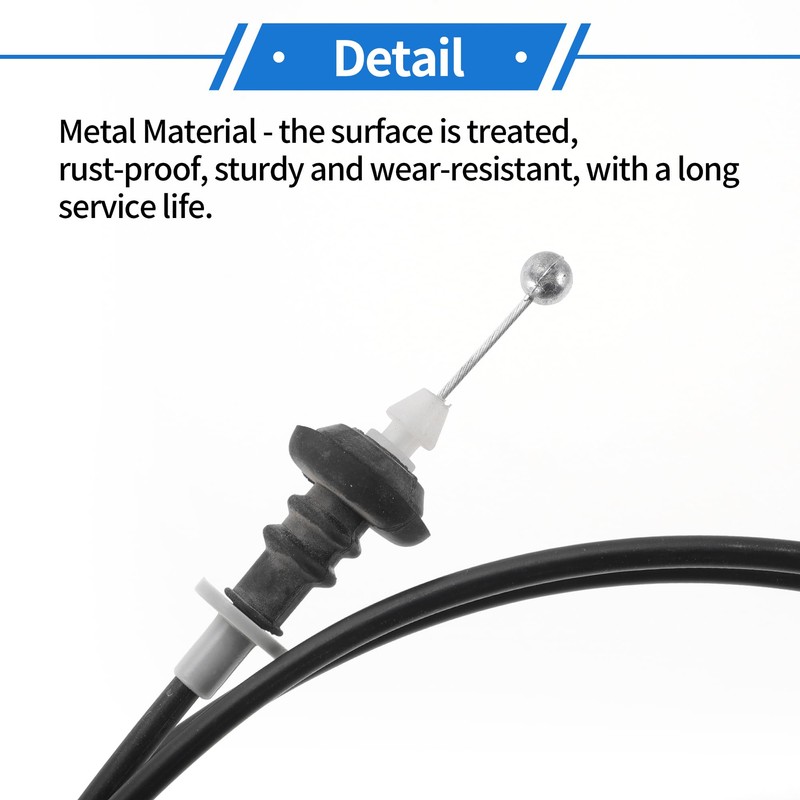 Hood Release Cable No.BP4K56720 Hood Latch Cable for Mazda 3