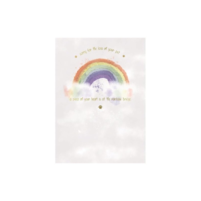 Wishing Well Pet Sympathy Card | Thinking Of You After