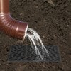 Gutter Downspout Extensions Big Kit, Catch Basin + 2pcs Pipes,