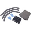 Mutual 17743 25 Piece Universal Spill Kit, 8 Gallon Absorption