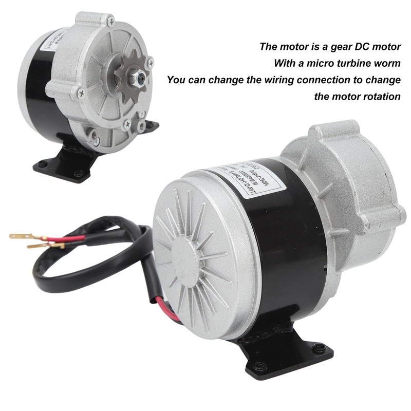 Electric Motor Gear Reduction,24 Volt 350 Watt Gear Reduction Electric