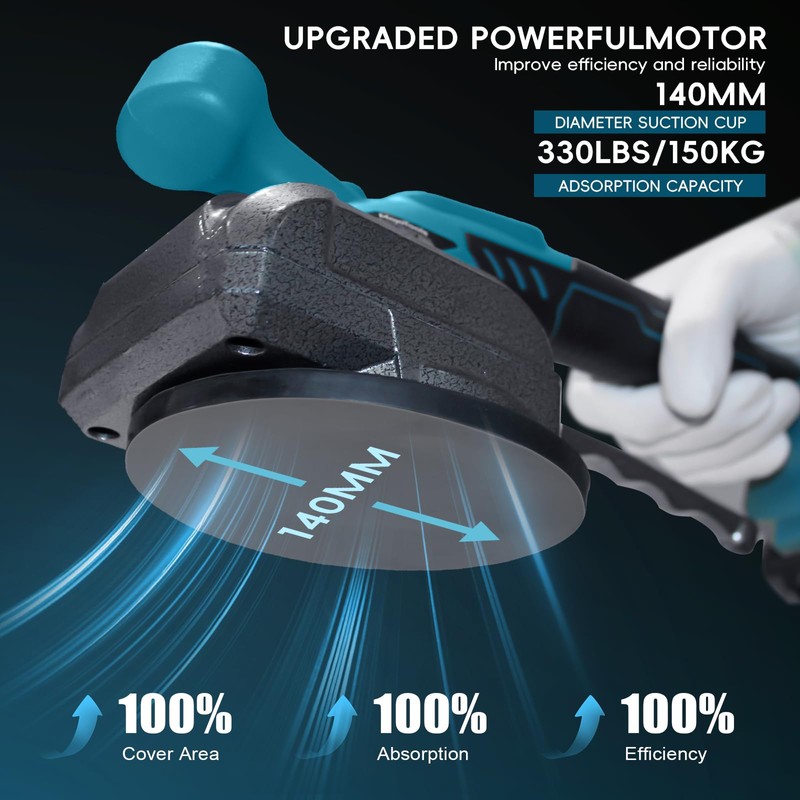 MoJoTools Cordless 2-in-1 Tile Vibration & Leveling Machine – 18,000