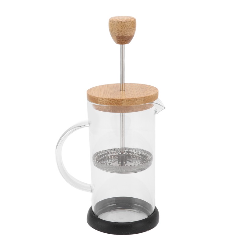 French Press Heat Resistant Hand Brewing Filter High Borosilicate Tea
