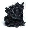 【Stone Distribution Center】 【Sculpture Figurine】Dragon Turtle & Obsidian (Obsidian) Natural