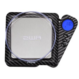 American Weigh Scales Blade Series (Black) Limited Edition Carbonfiber Digital Pocket Scale Carbon Fiber150 Gx 0.01 G