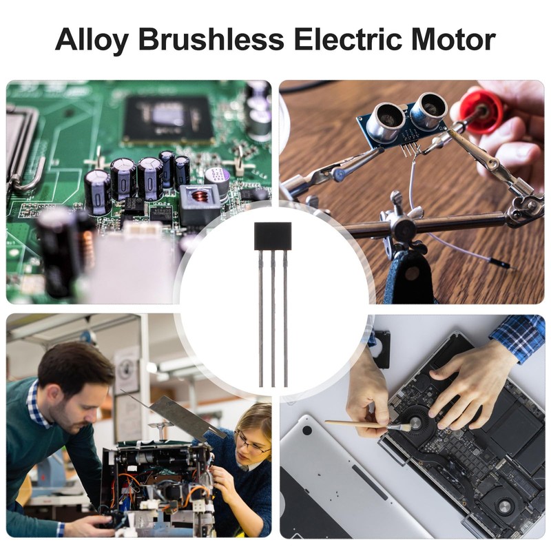 100 Pcs Hall Effect Sensor for Brushless Electric Motors -