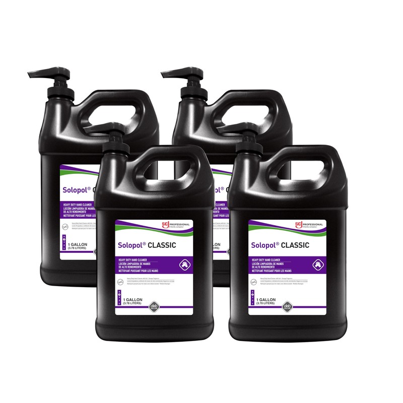 SC Johnson Professional Solopol Hand Cleanser 1 Gallon, 4 count
