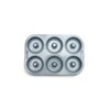 Fox Run 4495 Non-Stick Donut Pan, 6-Cavity
