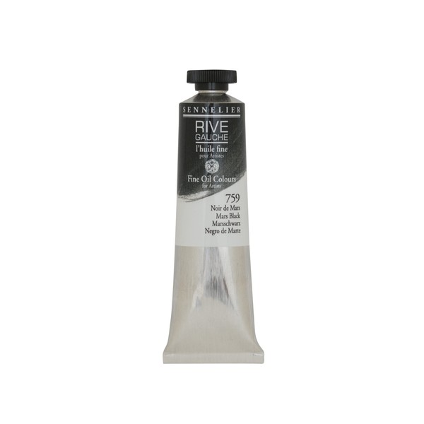 Sennelier Rive Gauche Oil Paint 40ml Mars Black