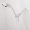Aqua Vista 3-in. White Handheld Shower Head with 3 Spray