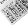 150Pcs M3-M10 Rivet Nut 304 Stainless Steel for Fastening Piece