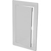4" x 8" White Plastic Access Panel. Service Shaft Door