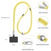 TBOC 2X Cell Phone Lanyard [Yellow] - Comfortable Universal Smartphone